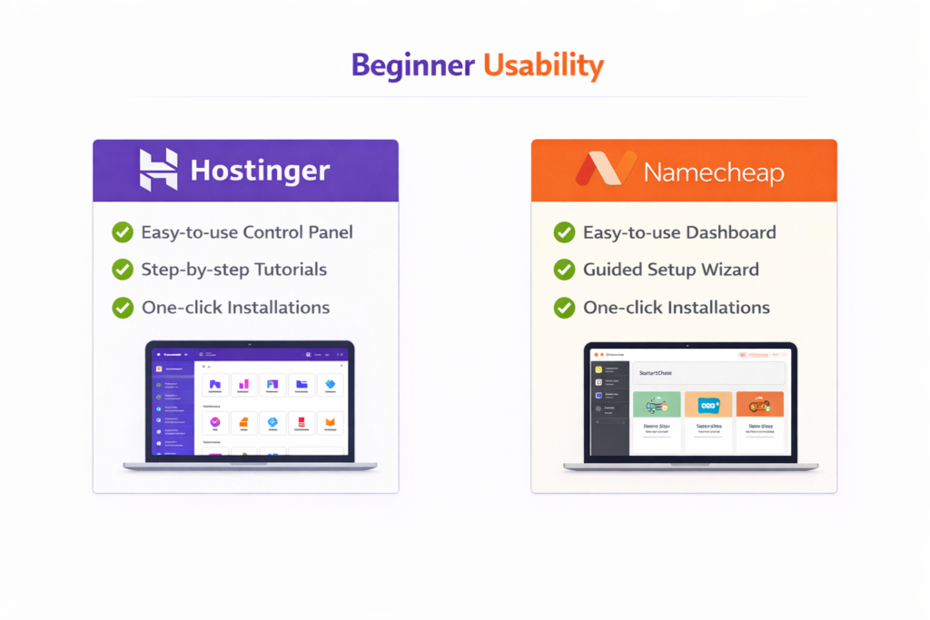 hostinger vs namecheap 2025 hostinger vs namecheap