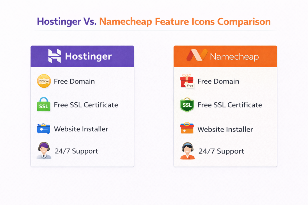 hostinger vs namecheap 2025 hostinger vs namecheap