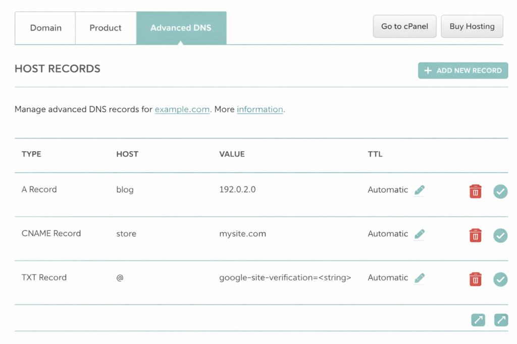 How to create a subdomain in Namecheap​ 2026