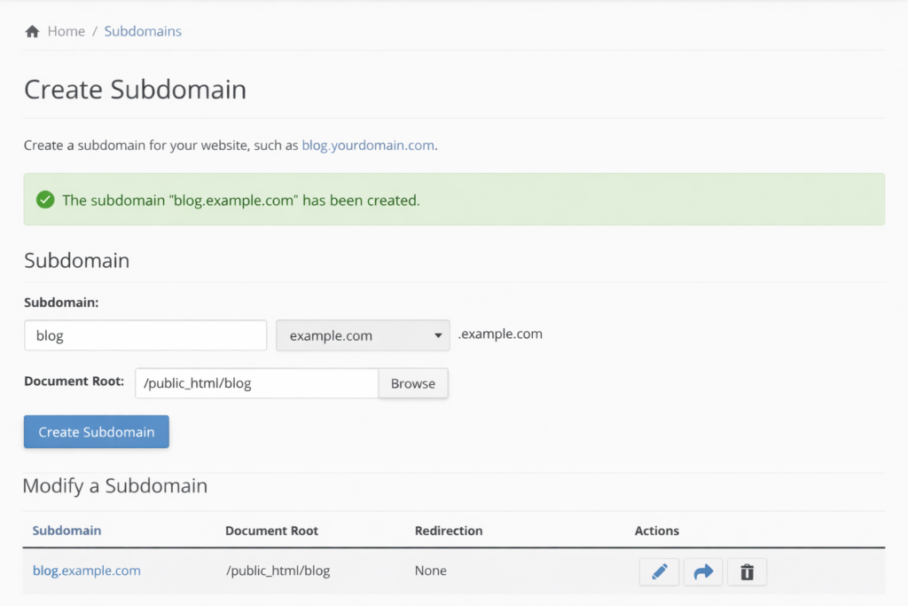 How to create a subdomain in Namecheap​ 2026